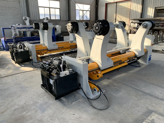 ISO Gerun 1800 Hydraulic Mill Roll Stand For Corrugated Cardboard Production Line