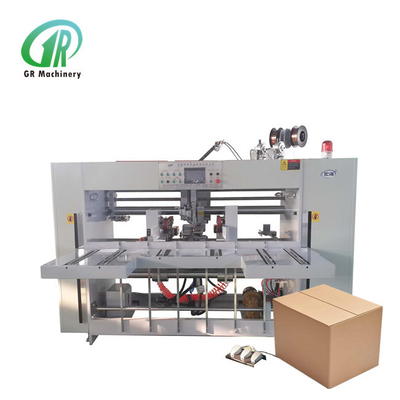 Used Semiauto Corrugated Box Plant Machinery 30-70mm Pitch Gerun