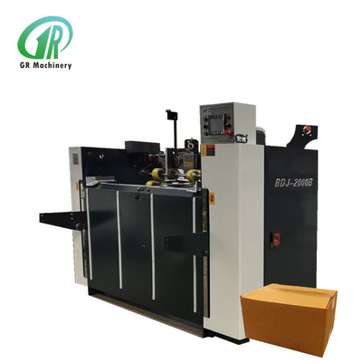 Hand Feeding Corrugated Cardboard Stapler Machine Equipment Gerun