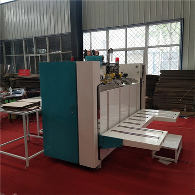 Semi Automatic Cardboard Carton Box Stitching Machine 3 ply
