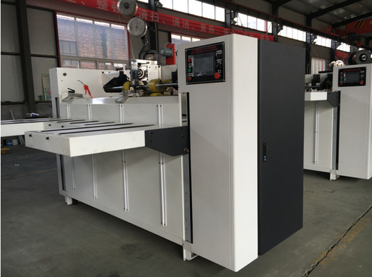 Mitsubishi Double Servo Automatic Carton Box Stitching Machine For Paper Box Making