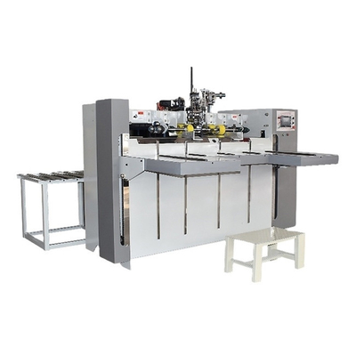 Semi Automatic Corrugated Box Machinery Double Nail High Precision