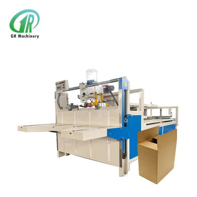 Automatic Corrugated Carton Folder Gluer Machine 400mm Min Size Max Gluing Length 1000mm