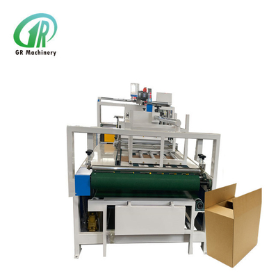 PLC Controlled 200mm Folder Gluing Machine 380V/220V Voltage 2800mm
