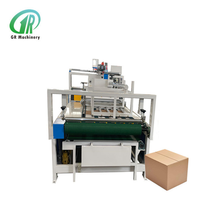 PLC Semi Automatic Folder Gluer 2mm Min Paper Thickness