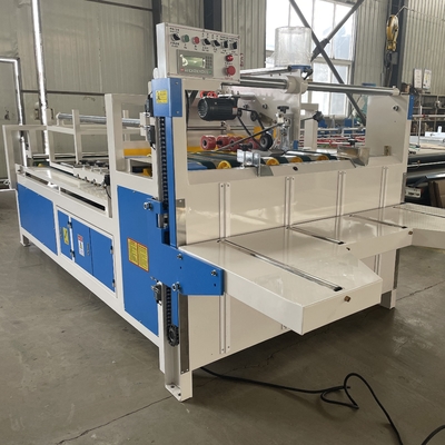 PLC Controlled 200mm Folder Gluing Machine 380V/220V Voltage 2800mm