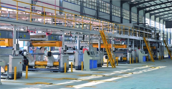 Fully Automatic 3/5 Layer Corrugated Paper Production Line