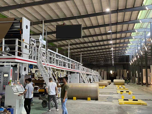 3 Ply Corrugated Carton Production Line For Carton Factory Box