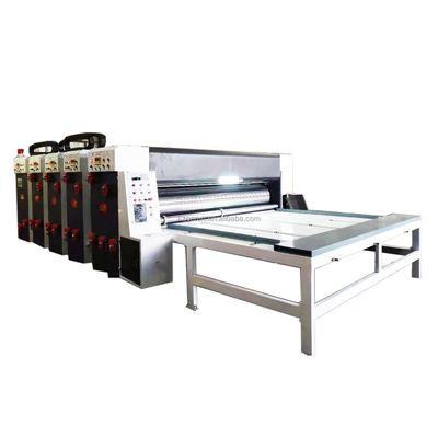 900-1600mm Width Corrugated Carton Flexo Printing Machine ±0.1mm Accuracy