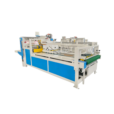 Corrugated Box Durable Folding And Gluing Machine Computerized Control
