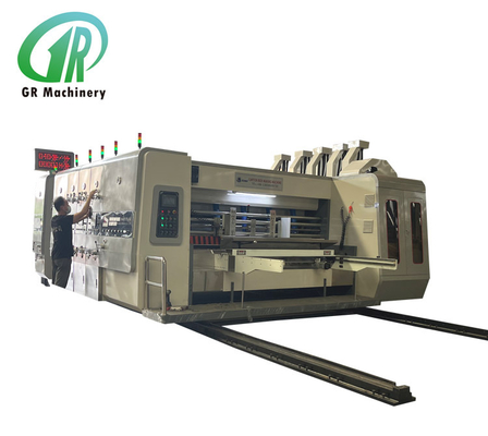 3 Layer Corrugated Cardboard Production Line Plc Control For 2-6mm Paper Thickness