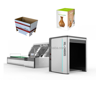 1300mm Max Feeding Size Flute Laminating Machine 1200mm Max Sheet Size