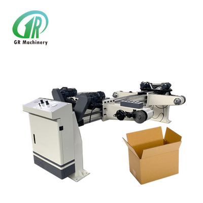 PLC-Controlled Corrugated Cardboard Production Line Max Φ1500mm Paper Carry Diameter