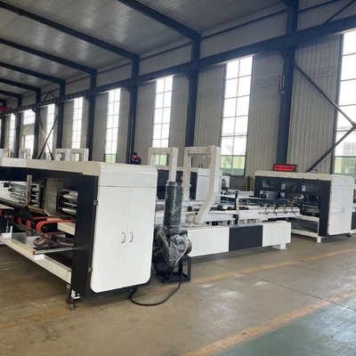 Computerized High Speed Automatic Corrugated Carton Folder Gluer and Stitcher Machine