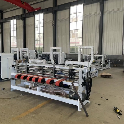 Stainless Steel Automatic Folder Gluer Stitcher Machine High Accuracy