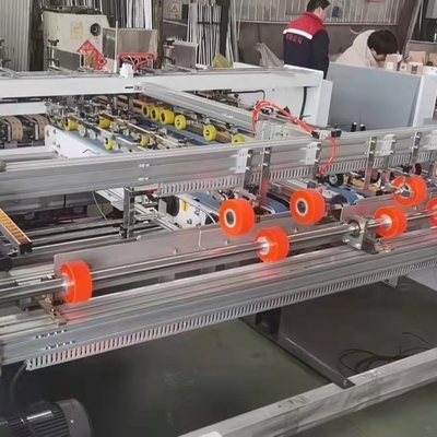 Automatic Corrugated Carton Box Folder And Gluer Machine