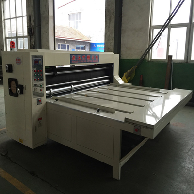 Plc Controlled Corrugated Carton Die Cutting Machine High Productivity