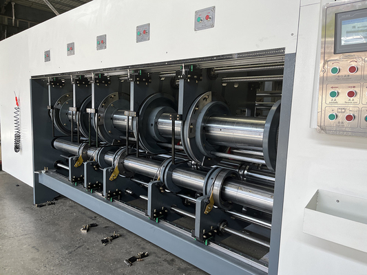 Electric Control System Corrugated Rotary Slotter Machine Versatile