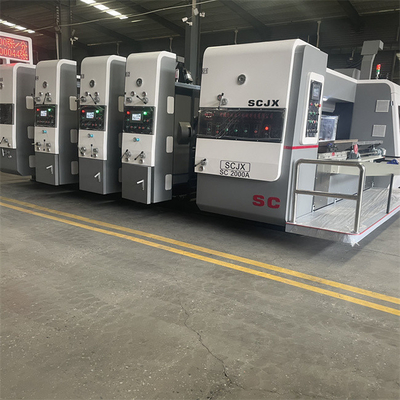 Accurate Printing Rotary Box Making Machine Cylinder Surface Treatment Full Automatic