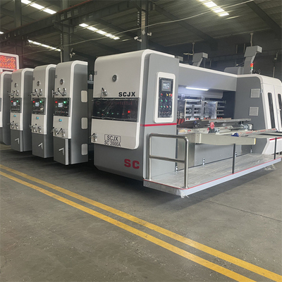 Accurate Printing Rotary Box Making Machine Cylinder Surface Treatment Full Automatic