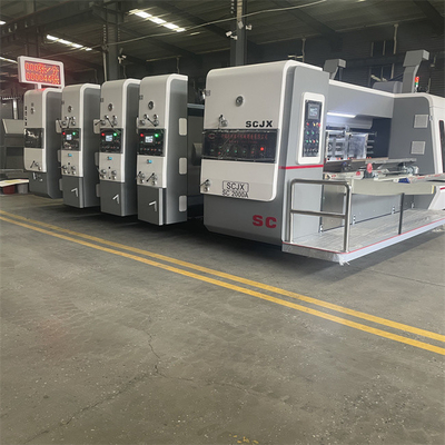 Flexo Printing Slotting Die Cutting Machine For Carton Box