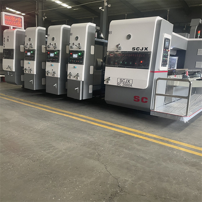 High Speed Casemaker Folder Gluer From Corrugated Cardboard To Carton Box
