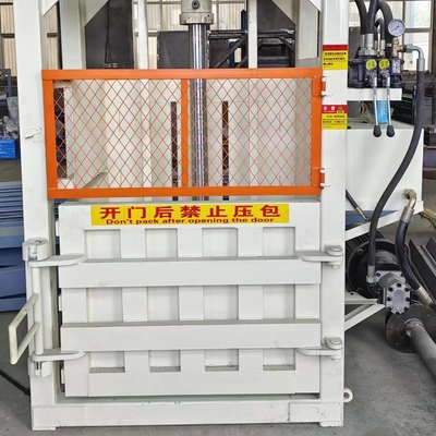 Single Cylinder Waste Paper Baler Packer Wrapping Machine ISO CE