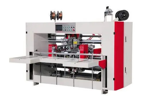 Semi Automatic Carton Box Stitching Machine For Corrugated Paper Box Stapling