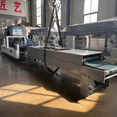 Automatic Single Correction High Speed Box Folder Gluer With Three Counting Methods