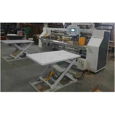Model 4600 Double Piece Type 6 Servo Corrugated Carton Folding Gluing Machine