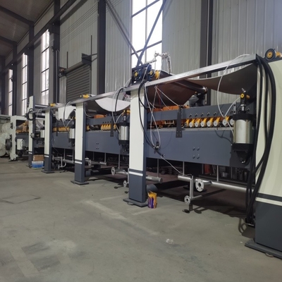 Double Facer For Corrugated Cardboard Production Line Arc-Shaped Hot Plate