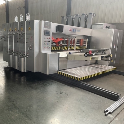 Automatic 4 Color Corrugated Carton Flexo Printing Machine