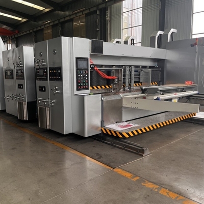 Printing Corrugated Slotter Pizza Box Machine with 1-6 Colors Printing