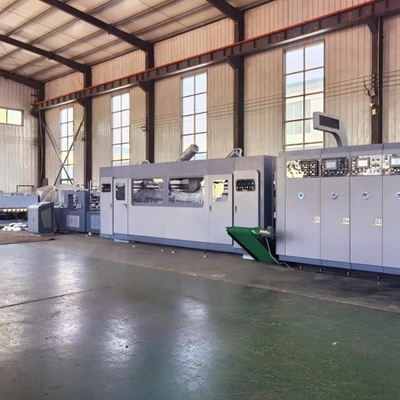 FFG Flexo Printing Folding Gluer Case Making Machine CNC Control System
