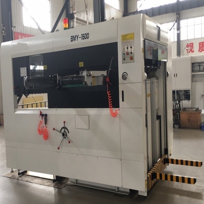 PLC Control White Die Cutting Machine For Corrugated Cartons