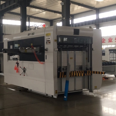 980mm Semi Automatic Die Cutting Machine Boxboard Die Cutting Equipment With PLC Control