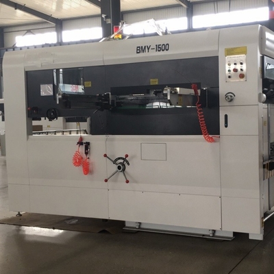 Precision PLC Controlled White/Gray Corrugated Cardboard Die Cutter Machine