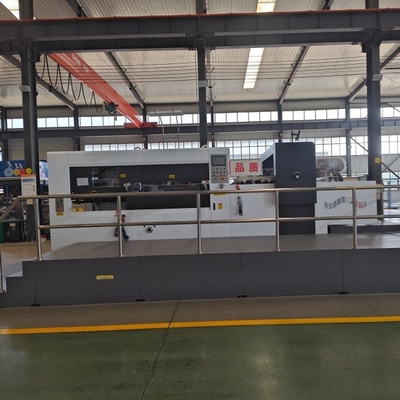 PLC Creasing Die Cutter Corrugated Carton Box Making Machine