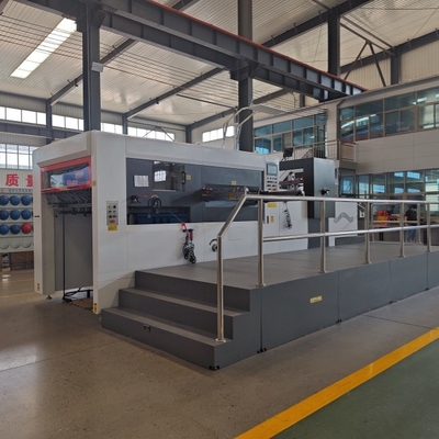 Computerized Corrugated Cardboard Die Cutter With 4500 Sheets/h Speed And PLC Control