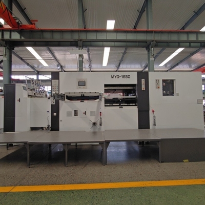 11kw PLC Control Accurate High Speed Min 8mm Corrugated Carton Die Cutting