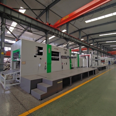 11kw Flat Die Cutting Machine For 4500-Sheets Per Hour Production