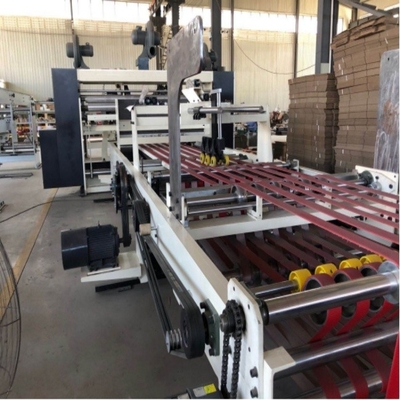 Customizable Perfect Corrugated Paper Flexo Folder Gluer Machine Semi Automatic