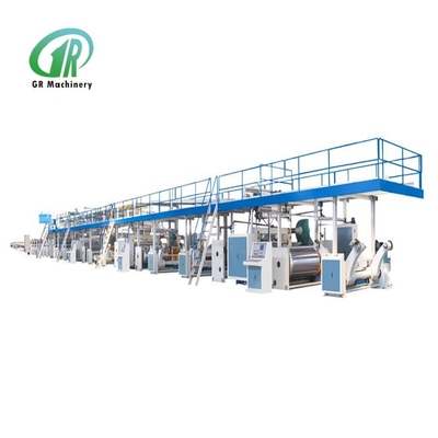 Second Hand 3 Ply Corrugated Carton Production Line Machine For Box
