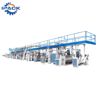Second Hand 3 Ply Corrugated Carton Production Line Machine For Box