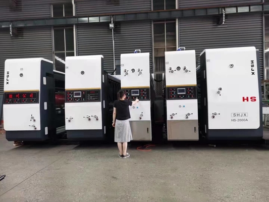 OEM 5 Color Corrugated Cardboard Box Manufacturing Equipment Making Plant
