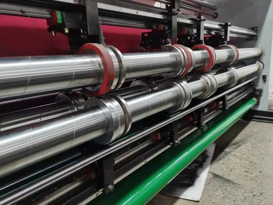 OEM 5 Color Corrugated Cardboard Box Manufacturing Equipment Making Plant