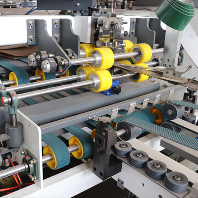 GERUN Paperboard Corrugated Carton Folder Gluer Machine Production Line