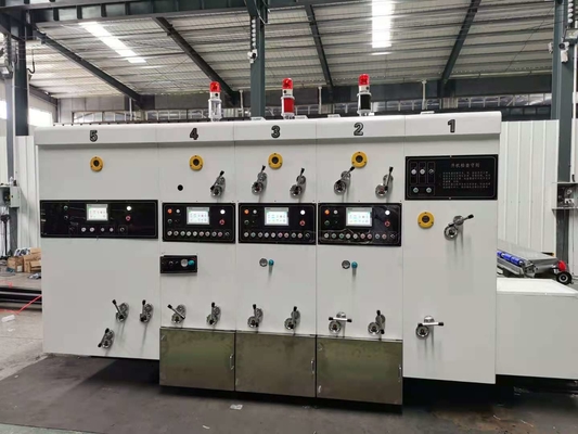 One Color Fully Automatic Corrugated Box Machine Slotter