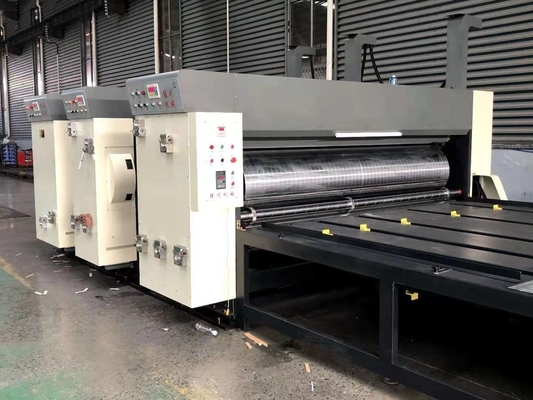 50HZ Digital Flexographic Corrugated Carton Flexo Printing Machine Chain Feeder