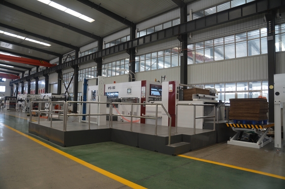 MYQ1650 Automatic Lead Edge Feeder Die Cutting And Creasing Machine
